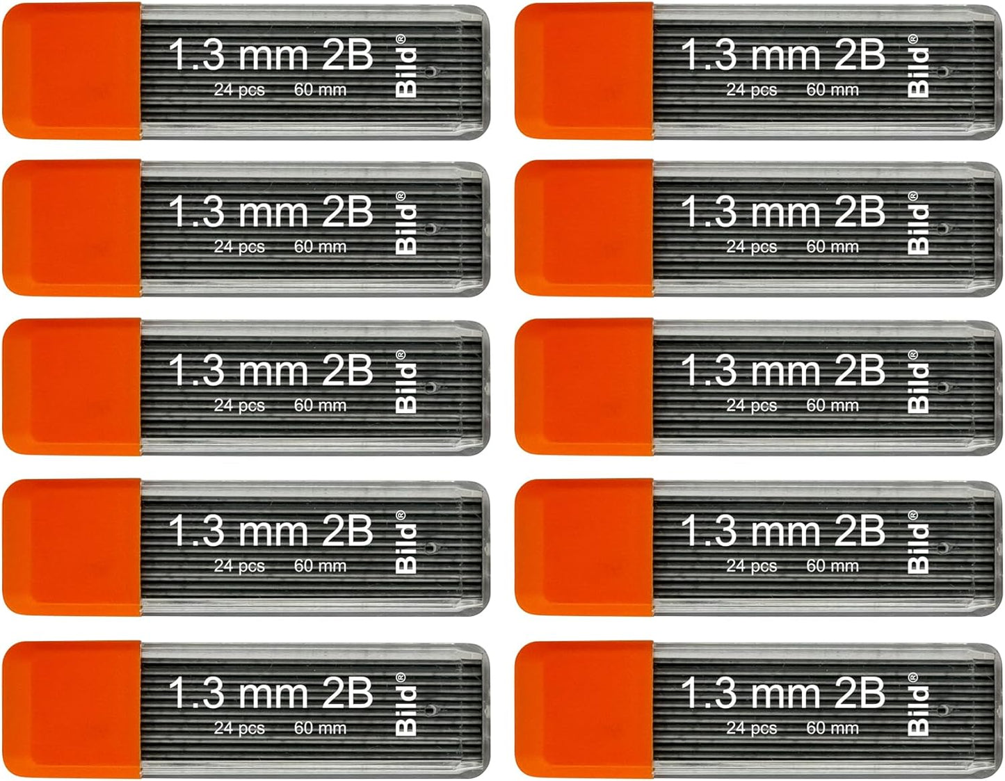 Bild Premium Mechanical Pencil Lead Refills (2B Mega, 1.3 mm)