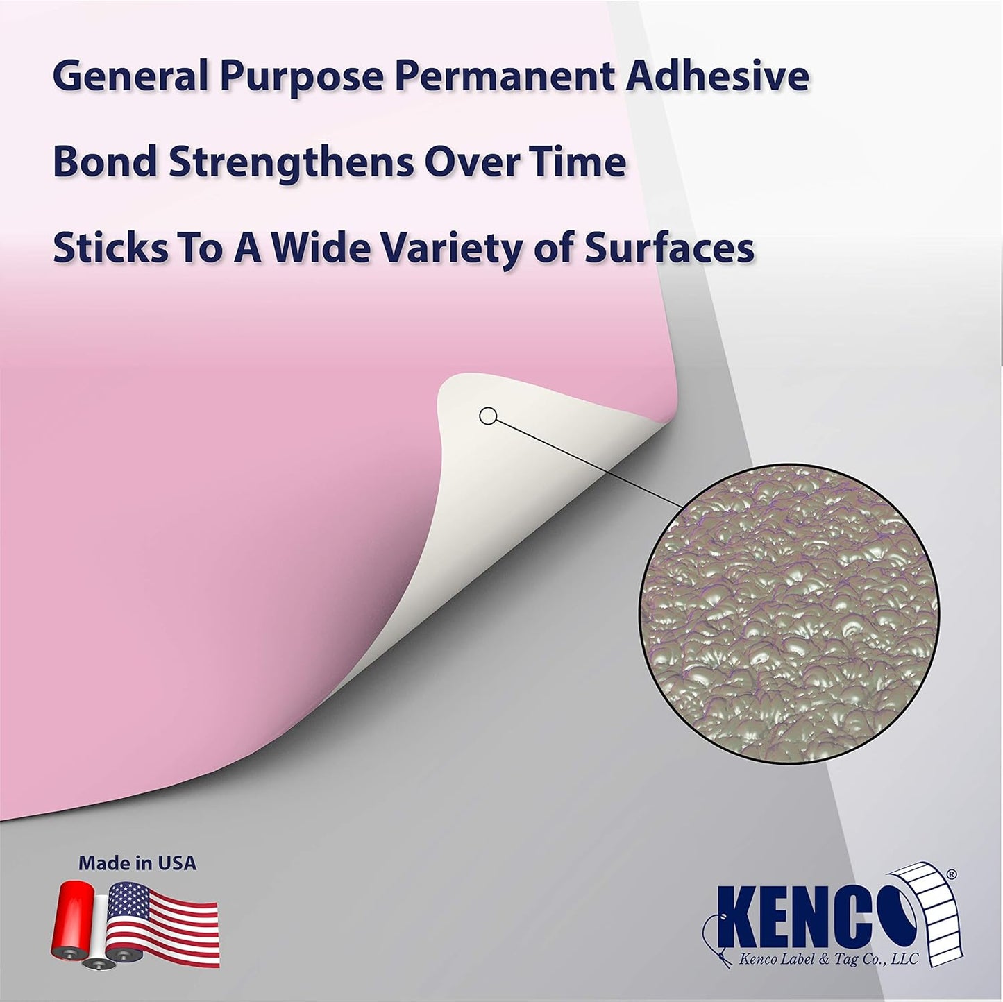 4" X 6" Direct Thermal Perforated Stickers Labels for Shipping Labels, Inventory, and Color Coding - Compatible with Zebra, Rollo, Godex and More (Pink, 6 Rolls)