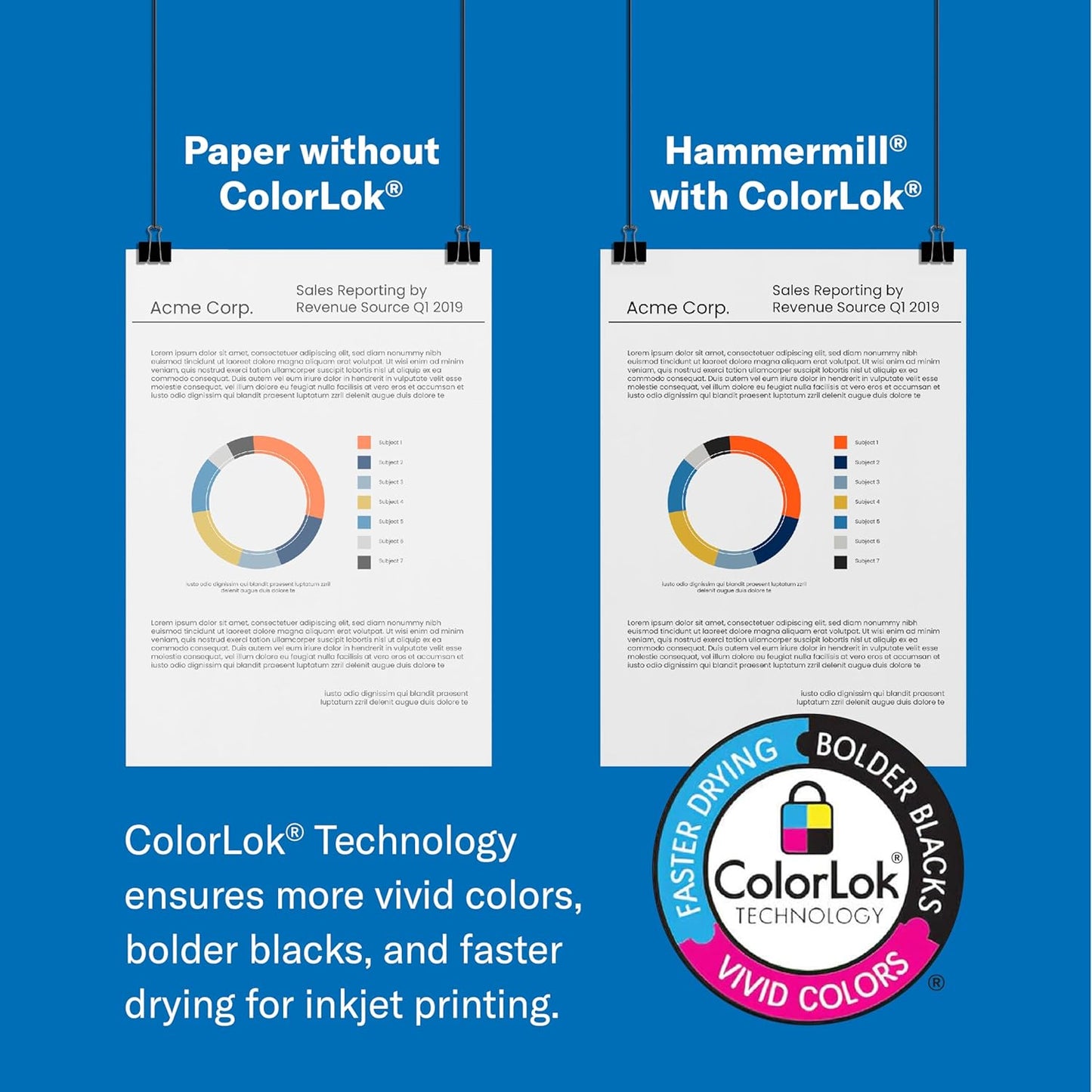 Hammermill Printer Paper, 20 lb Copy Paper, 3 Hole - 10 Ream (5,000 Sheets) - 92 Bright, Made in the USA, 105031C