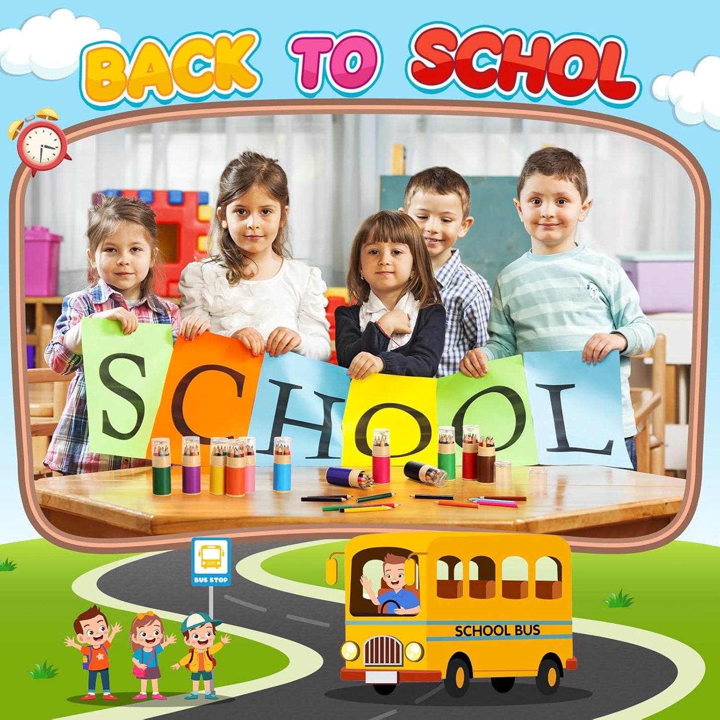 36 Sets Mini Drawing Colored Pencils Bulk with Sharpener for Kids 3.5" Small 12 Colors Travel Colored Portable Pencil Set Back to School Gifts for Students Adults Art Painting Classroom