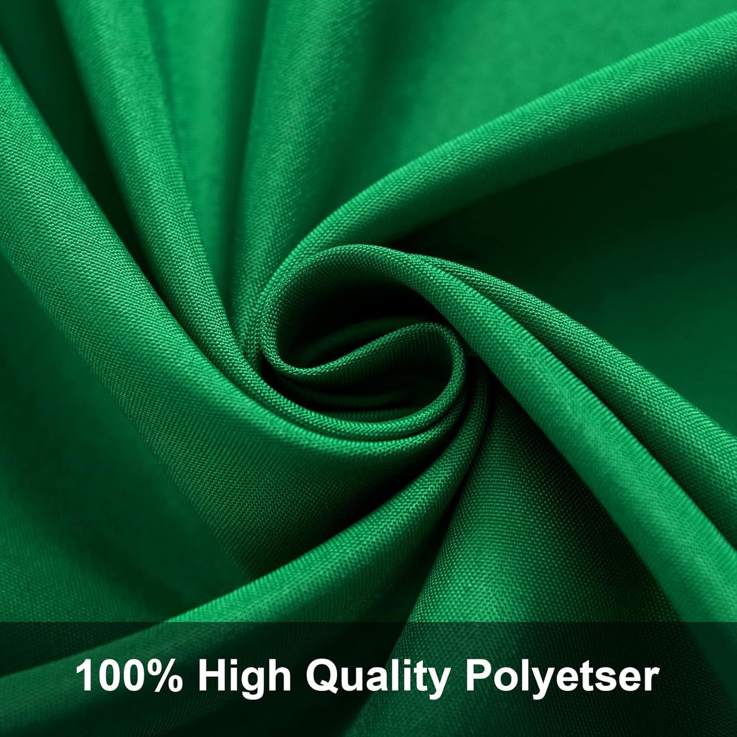 Joccun 5X7FT Green Backdrop Background for Photography,Polyester Backdrop Curtain Background Screen for Photography,Photoshoot,Video Recording,Studio(5X7ft,Green)
