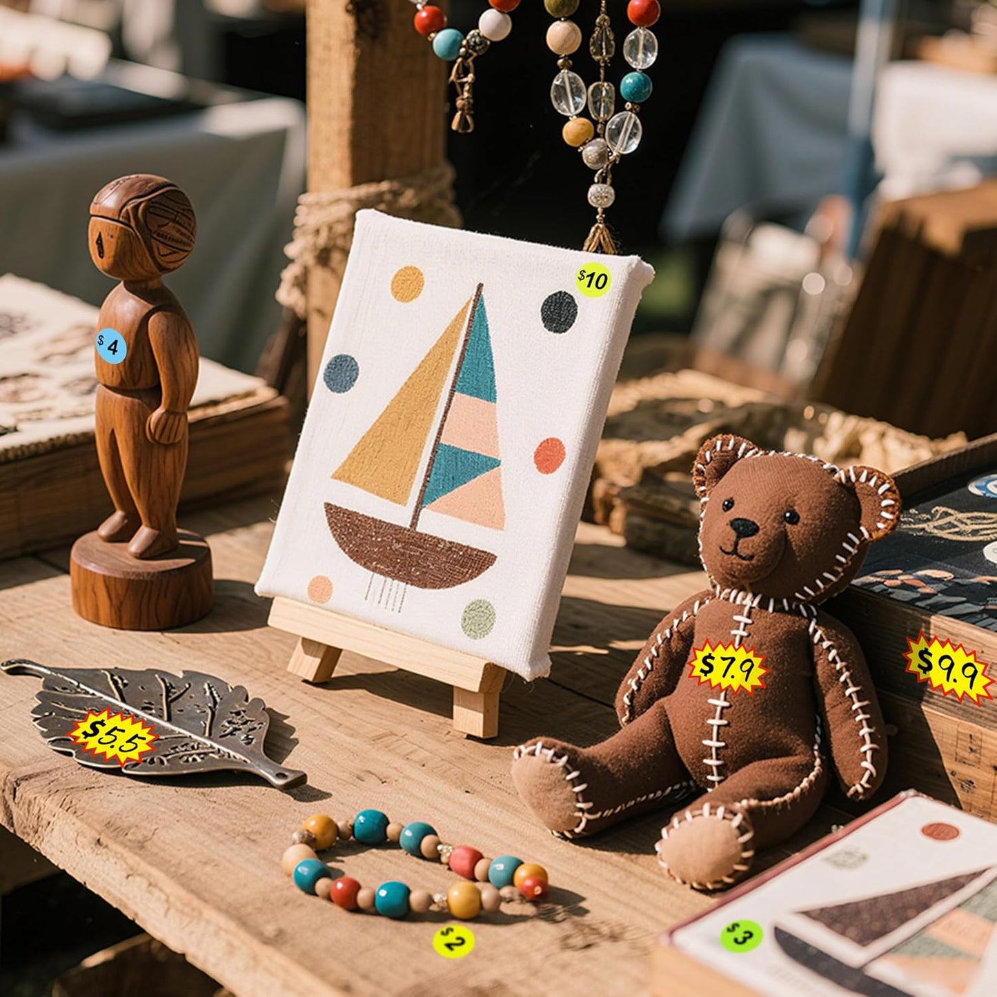 1560 Pcs Removable Garage Sale Price Stickers, 1400pcs Yard Sale Price Stickers & 160pcs Blank Princing Labels, Price Tag for Flea Markets, County Fairs & Retail Use