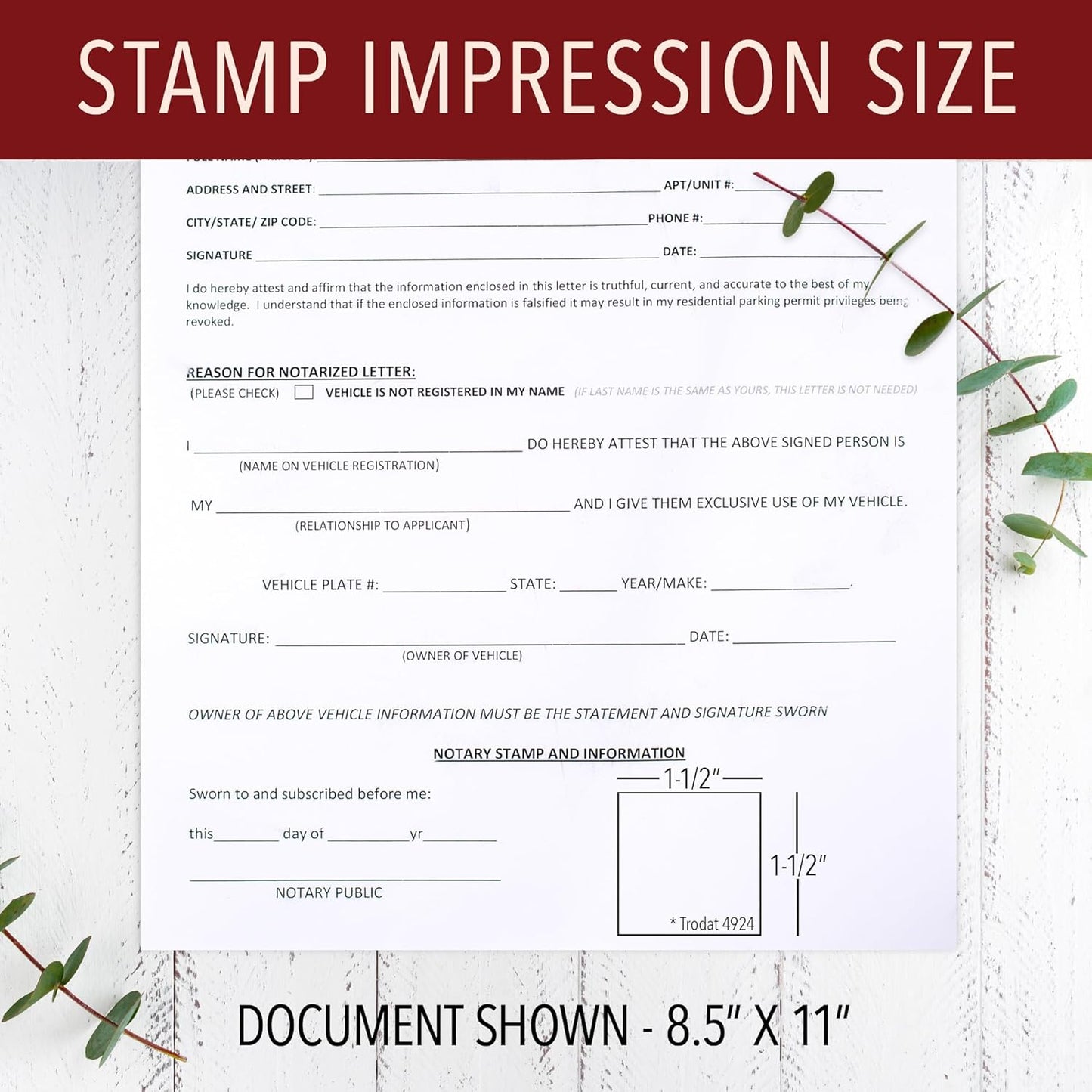 Alaska Round Notary Stamp | Official State Notary Stamp | Official Seals | Meets State Specifications (Alaska, Round Stamp)