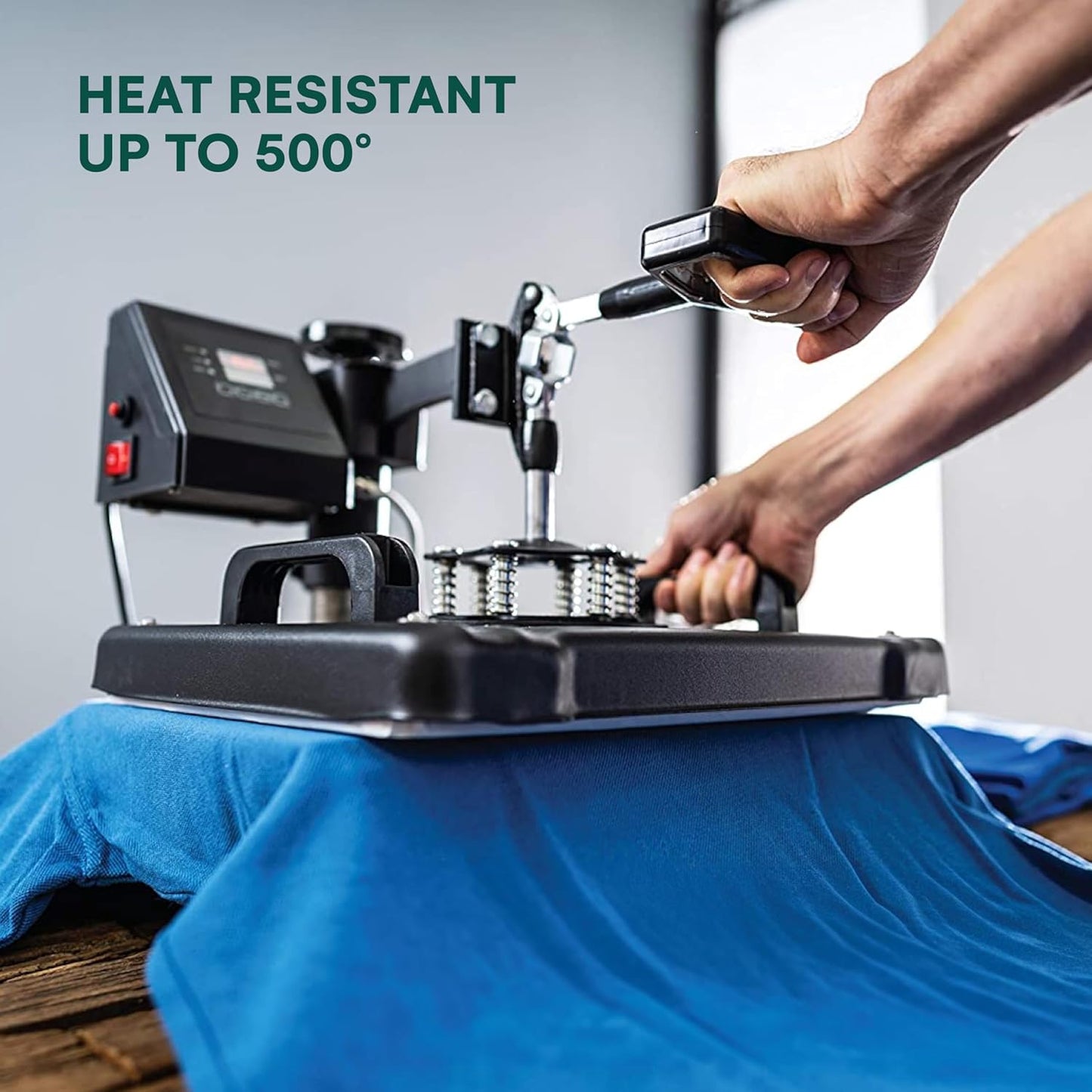 3 Pack PTFE Sheet/Teflon Sheets Multiple Sizes. Non Stick Transparent Reusable Sheets, Extra-Thick and Heat Resistant. Great as Applique Pressing Sheet, Heat Press Transfer, Ironing, Arts and Crafts