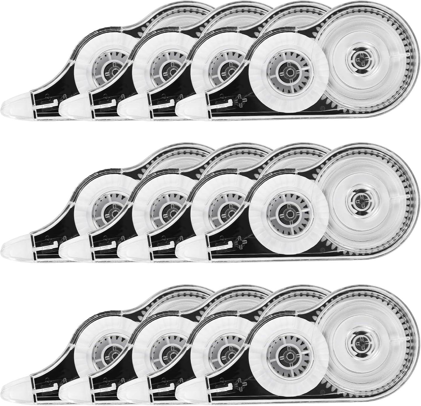 BESARME 12 Pack Correction Tapes, 39 Feet Each Correction Tape Roller Correction Tape Pen for Students Office Supplies, 1/5 X 472 Inches