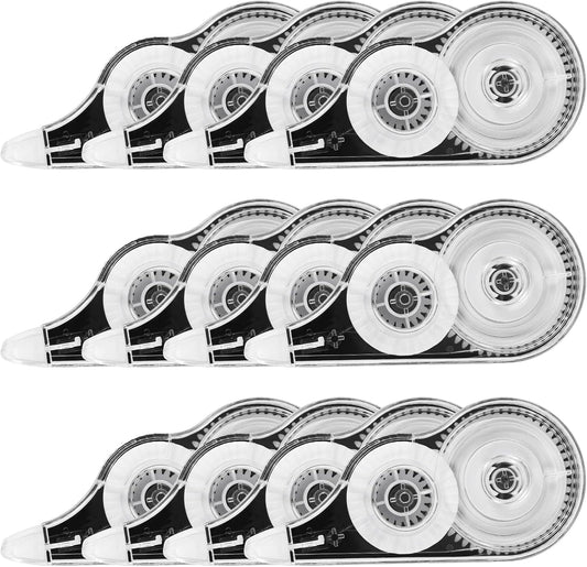 BESARME 12 Pack Correction Tapes, 39 Feet Each Correction Tape Roller Correction Tape Pen for Students Office Supplies, 1/5 X 472 Inches