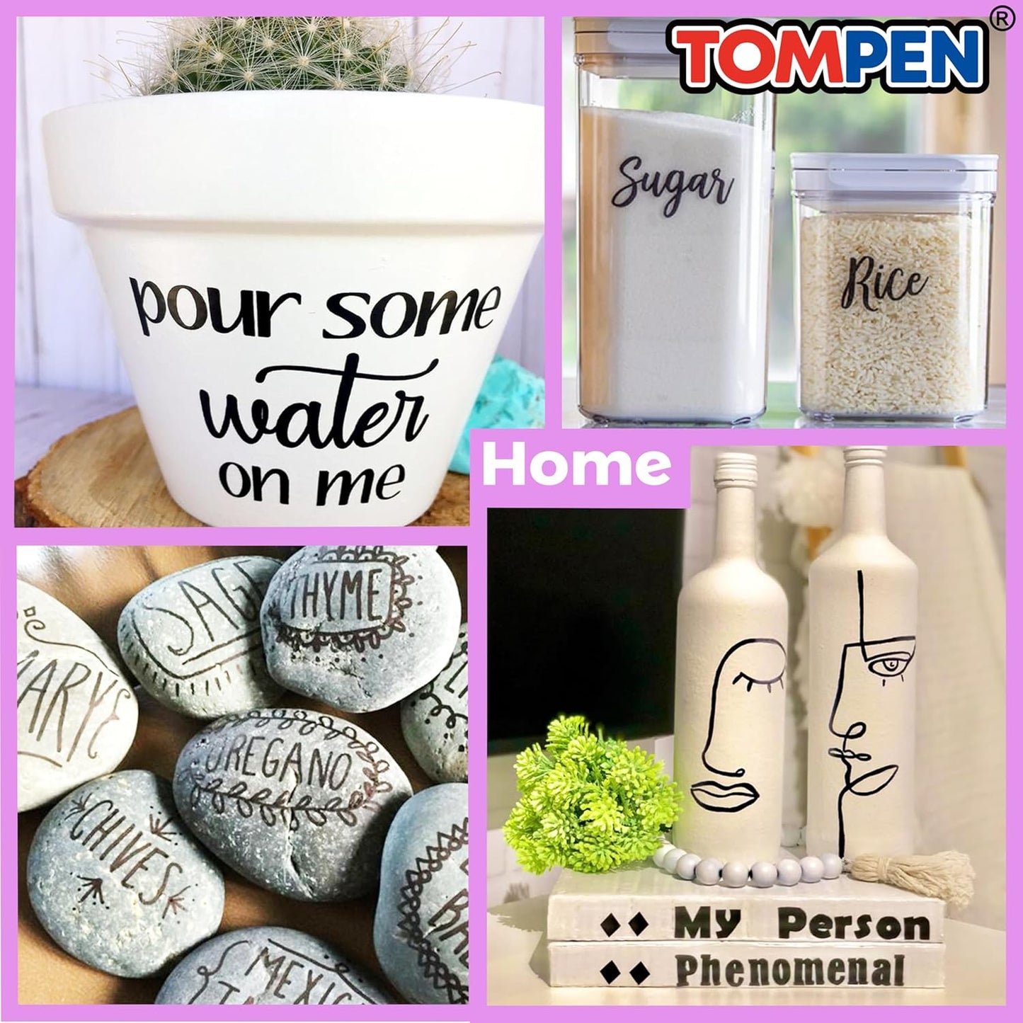 Black Permanent Markers,Fine Tip,48 Count Bulk,Waterproof Permanent Marker Pens with Quick Drying on Wood,Plastic,Paper,Metal,Mirror for Office School Classroom Home