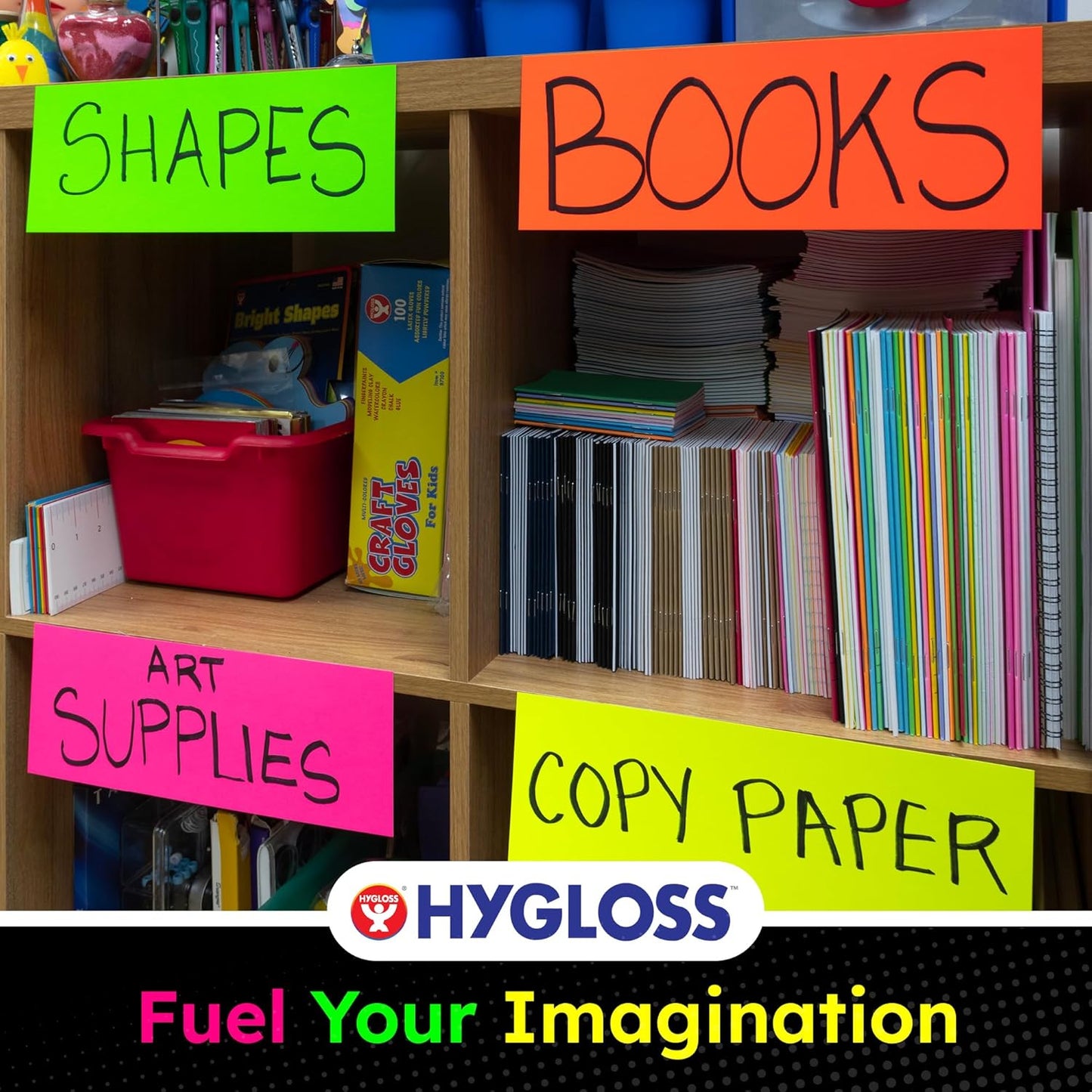 Hygloss Small Poster Board 4x11 - 50 Neon Pink Single Color Poster Boards Bulk Pack - 10 Pt. Thickness Colored Poster Board Paper for Projects, Flash Cards, Signs - Posterboard Multipack 4" x 11"