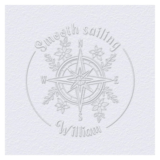 Book Embosser Custom Embosser Stamp with Your Name or Design Personalized Library Embosser Stamp Customized Books Business Cards Paper Documents Notebooks etc. (24)