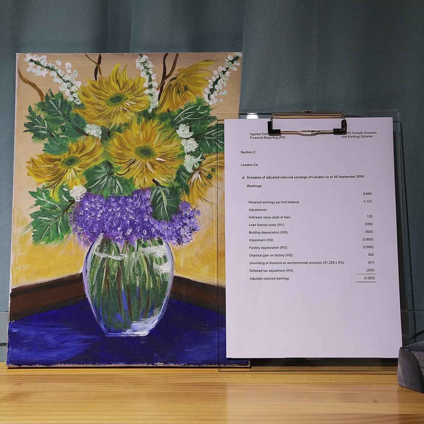 Acrylic Clipboards 2 Pack, Clipboards Standard A4 Letter Size, Clipboards with Gold Metal Clip, Clipboards for Nurses, Students, Office Supplies