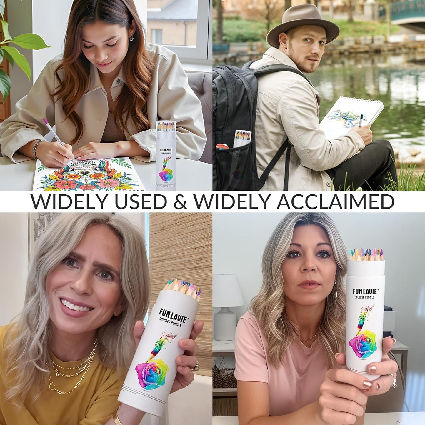 72 Colored Pencils for Adult Coloring Books,Soft Core Coloring Pencils Set,Drawing Pencil for sketching & Painting,Art Pencil & Art Supplies for Adults and Teens,Oil-Based with Sharpener