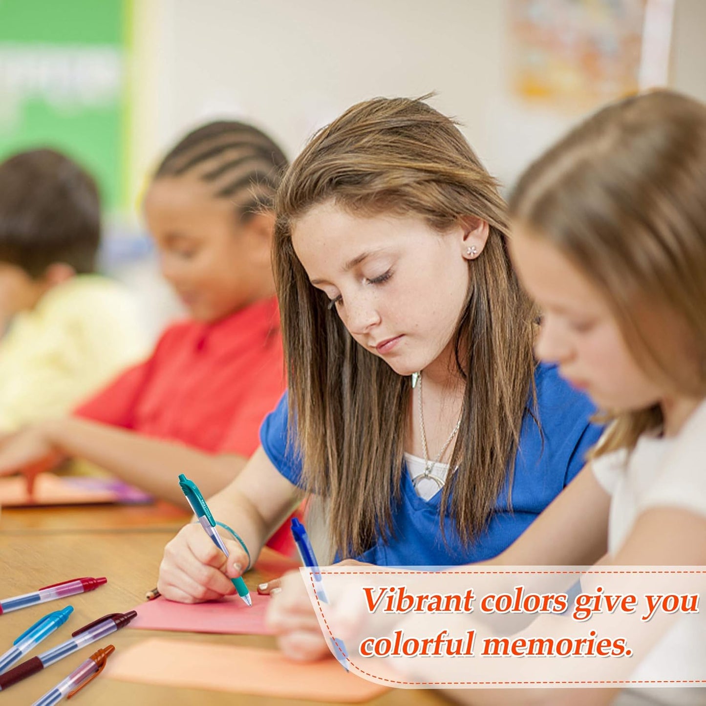 20 Colors Medium Point Colored Pens Retractable Gel Ink Pens with Comfort Grip,Smooth Writing for Journal Notebook Planner in Office Home (20 Colors) (20 Colors) (20 Colors)