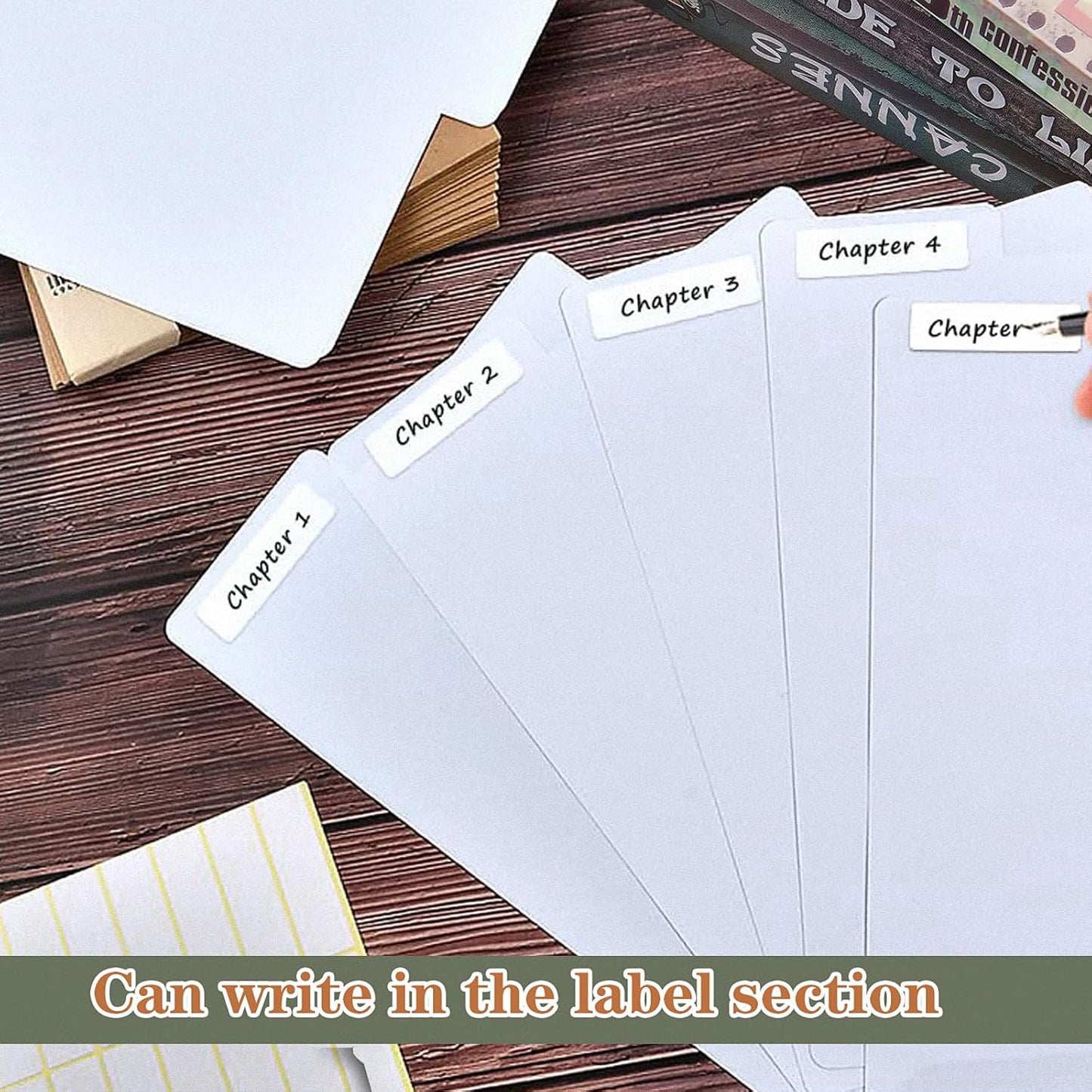 50 Pieces Comic Book Dividers with Tabs,Patient Divider Cards,Card Dividers Comic Book Boards for Storage Boxes 11.22 X 7.24 Inche