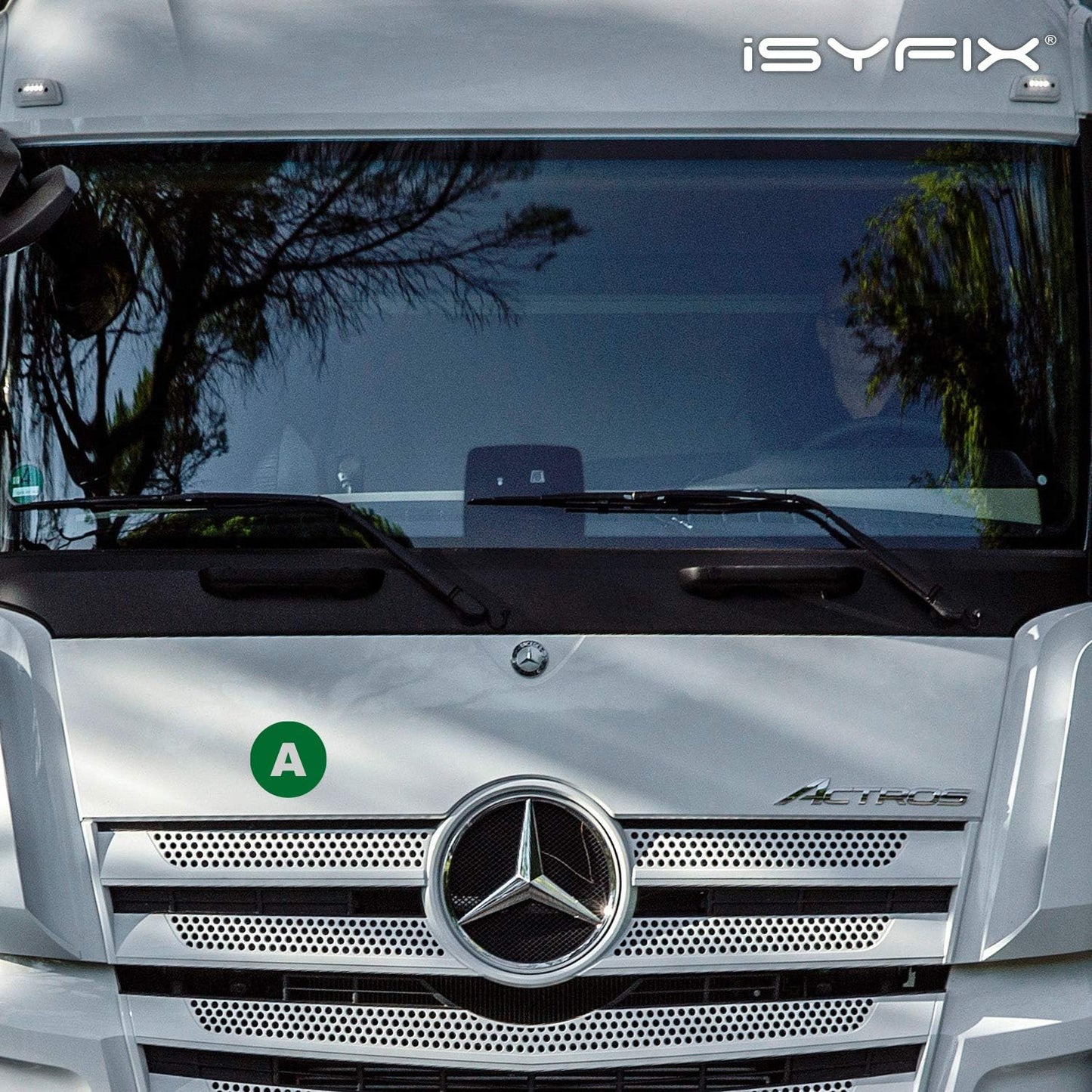 iSYFIX Green Vinyl Letters Stickers - 4 inch Self-Adhesive, A to Z, 4 of Each Letter - Premium Decal for Indoor & Outdoor, for Inventory, Storage, Organizing, Alphabet for Boxes, Toolbox, Lockers