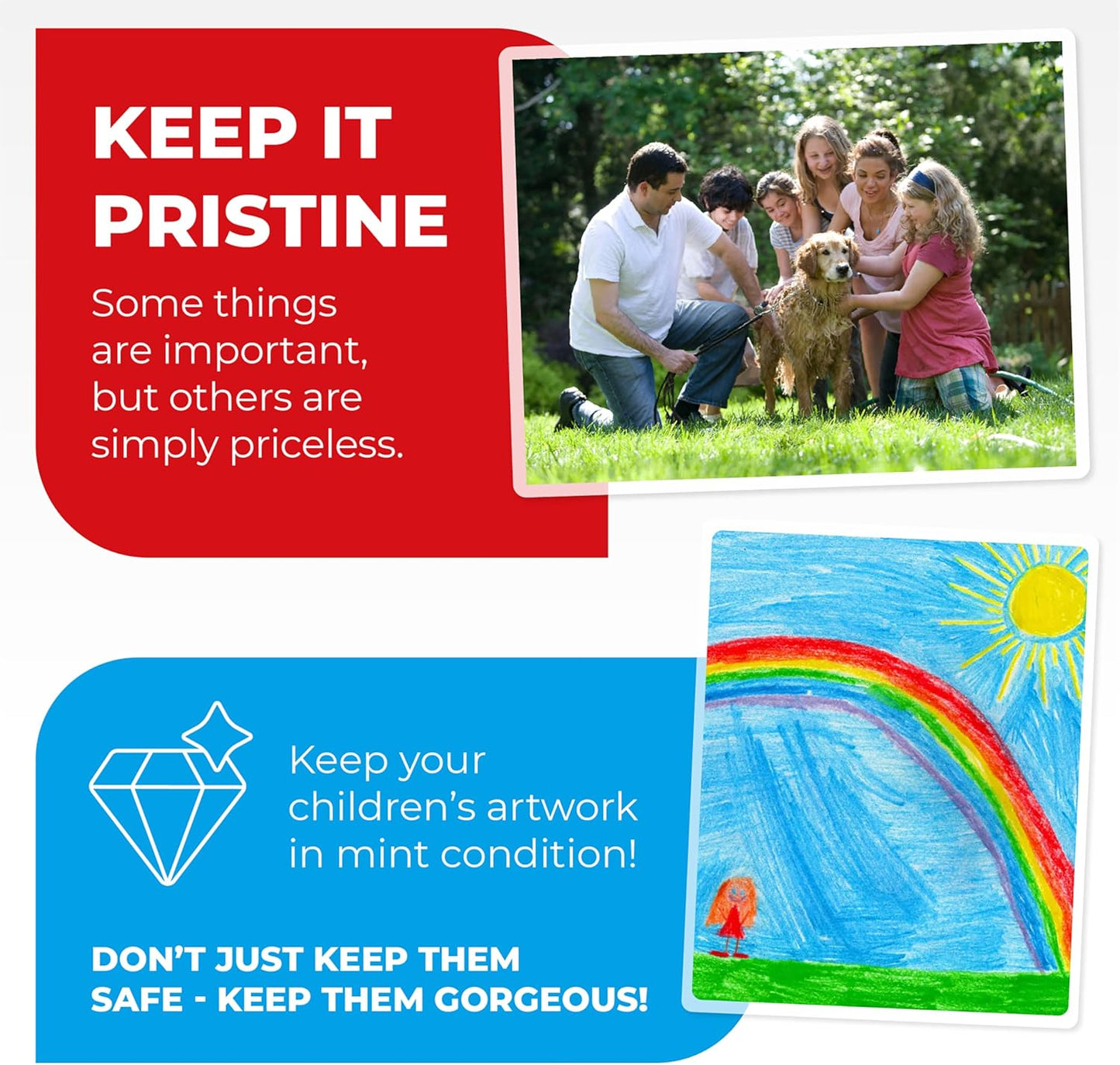 10mil Self-Adhesive Cold Laminating Sheets (120 Variety Count) Letter, Photo, Card, Notecard, I.D. Badge and Business Card Sizes. No Heat, No Machine needed, Easy Self-Sealing Pouches