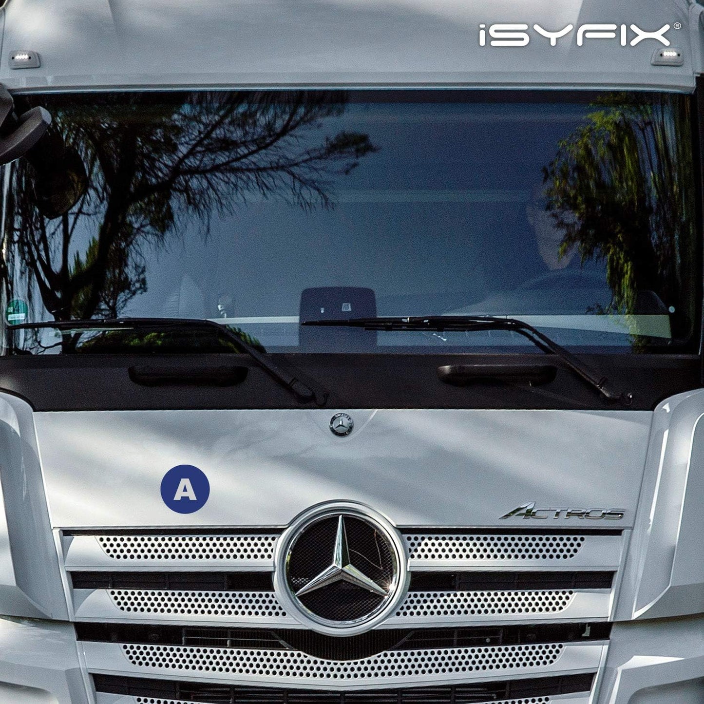 iSYFIX Blue Vinyl Letters Stickers - 4 inch Self-Adhesive, A to Z, 4 of Each Letter - Premium Decal for Indoor & Outdoor, for Inventory, Storage, Organizing, Alphabet for Boxes, Toolbox, Lockers