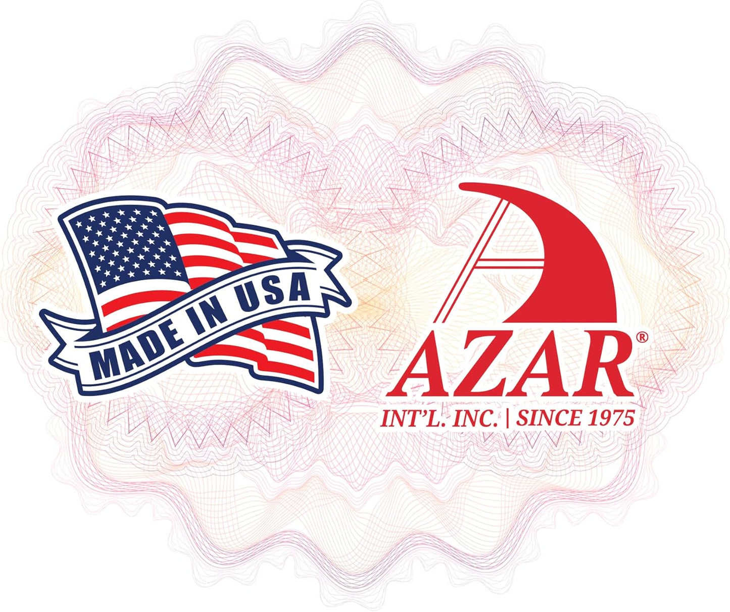 Azar Displays 105506-GLD Acrylic Floating Double Panel Wall Frame,8.5" x 14" Graphic Size, Overall Frame Size: 12" x 18", Gold