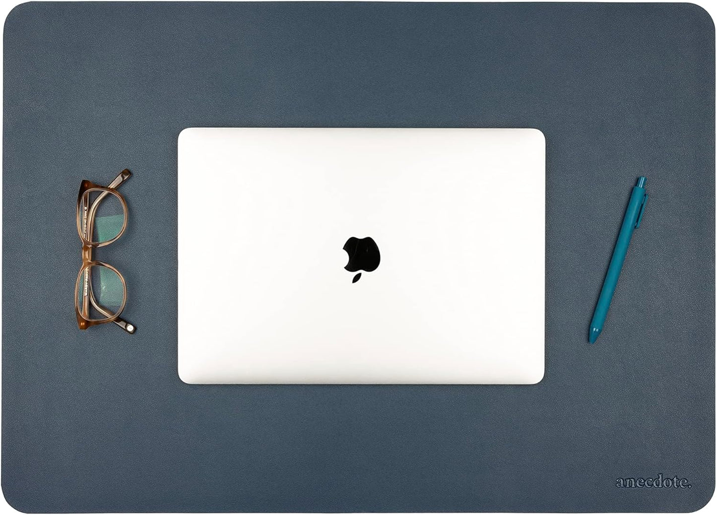 ANECDOTE Vegan Leather Desk Pad - 23.6"x17" Desk Mat for Your Office. This Quality Large Mouse Pad has Chic Elegance, Professional Look & Satisfying Touch - The Perfect Leather Mouse Pad for You!