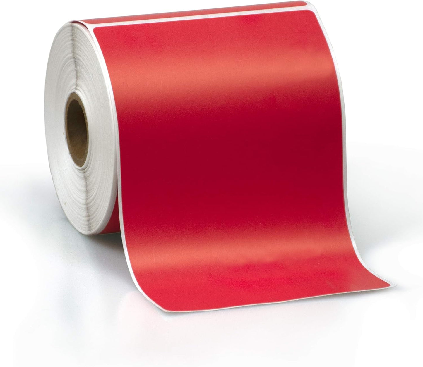 4" X 6" Direct Thermal Perforated Stickers Labels for Shipping Labels, Inventory, and Color Coding - Compatible with Zebra, Rollo, Godex and More (Red, Pallet)