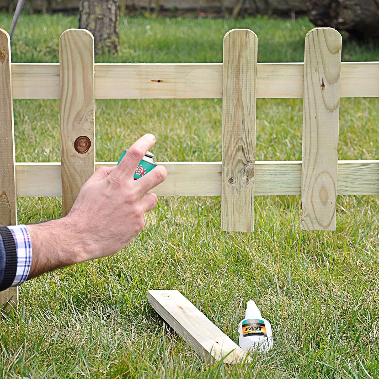 Akfix 705 Spray Adhesive Activator - Cyanoacrylate Super Glue Accelerator Spray for Plastic, Metal, Wood & PVC, CA Glue Activator - Only Activator | 6.76 fl oz 1 Pack