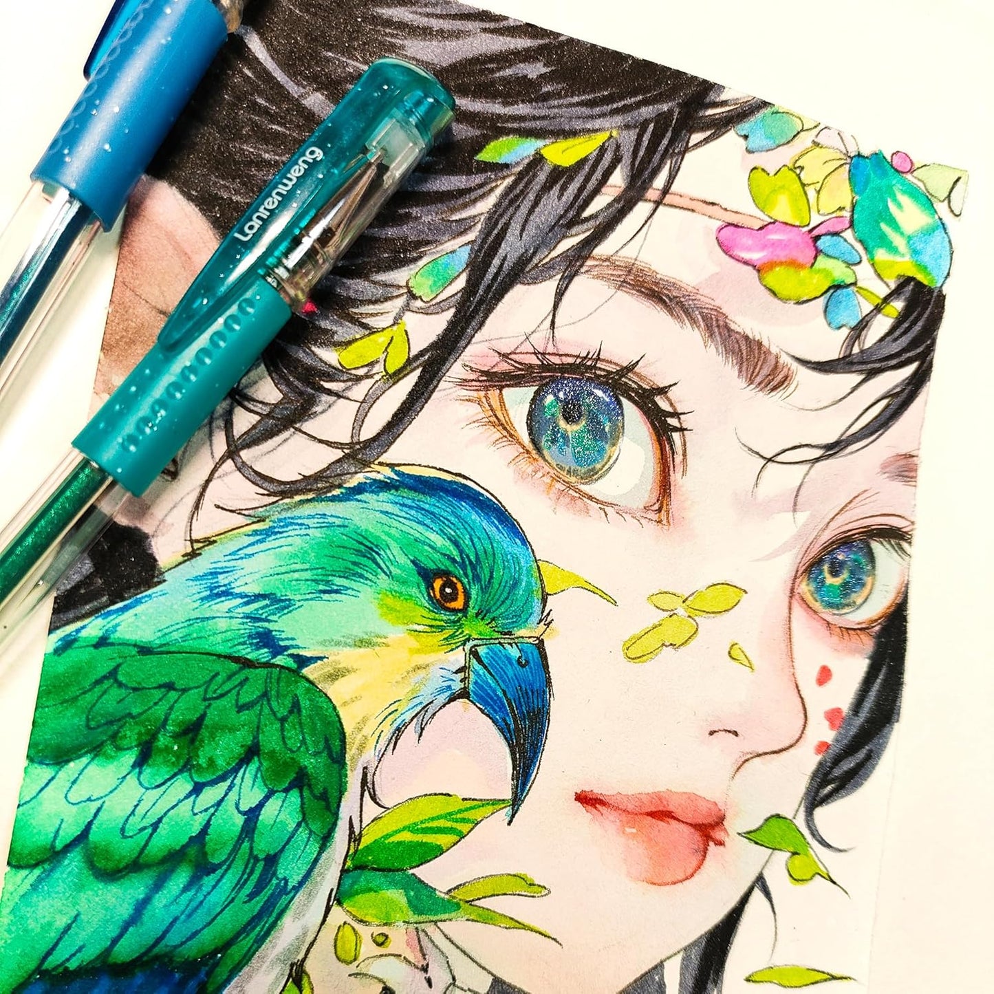 240 Pack Set 120 Colored Gel Pen with 120 Refills, Fine Tip Glitter Gel pens for Kids Adults Coloring Books Drawing Crafts Scrapbooks Bullet Journaling