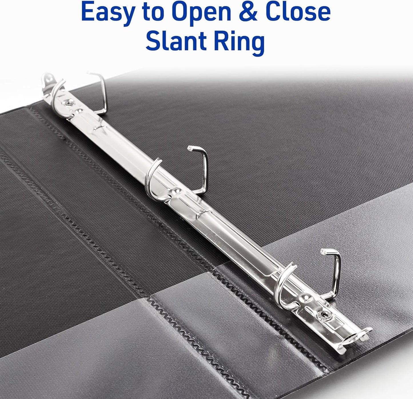 Avery Durable View 3 Ring Binders, 1 Inch Slant Rings, 250-Sheet Capacity, Assorted Pastel Colors, 6-Pack (05632) – for School, Office, Teachers, Classrooms & Home Organization