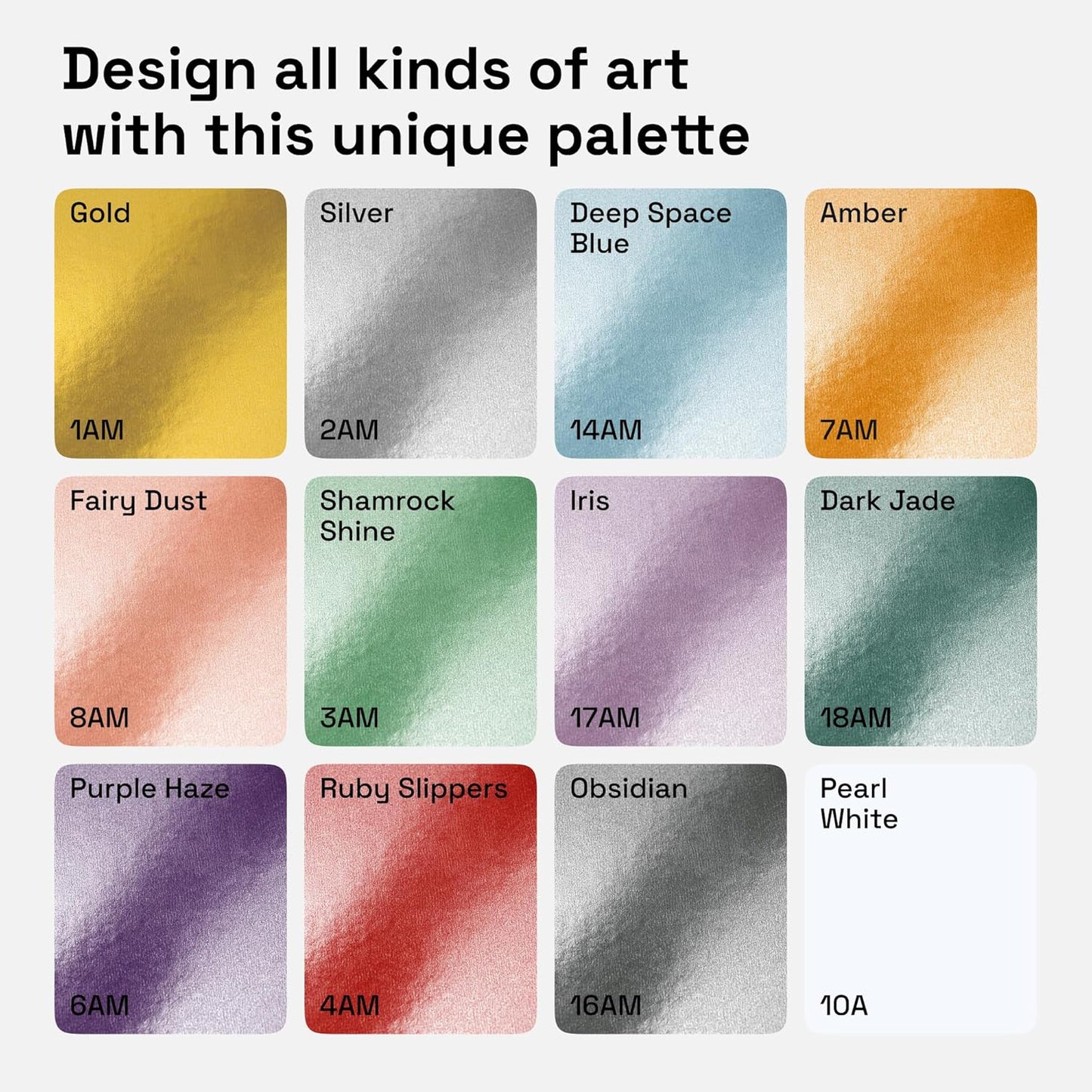 ARTISTRO 12 Metallic Paint Pens for Glass, Rock Painting, Ceramic, Wood, Fabric, Pebbles, Scrapbook Journals, Photo Albums, Card Stocks - Acrylic Paint Markers Extra-Fine Tip 0.7mm