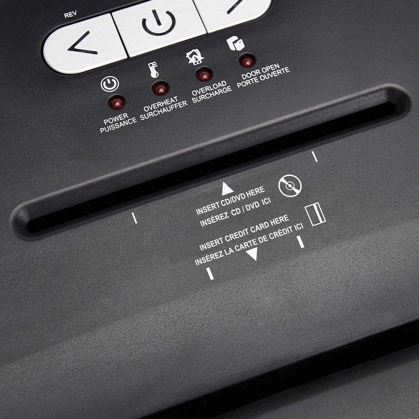 Amazon Basics 18 Sheet Cross Cut Paper, CD, and Credit Card Shredder, Black